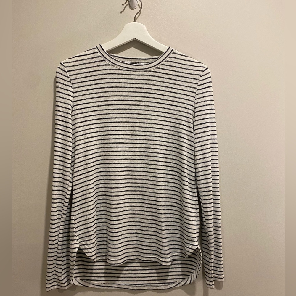 Banana Republic Luxespun Stripe Shirt